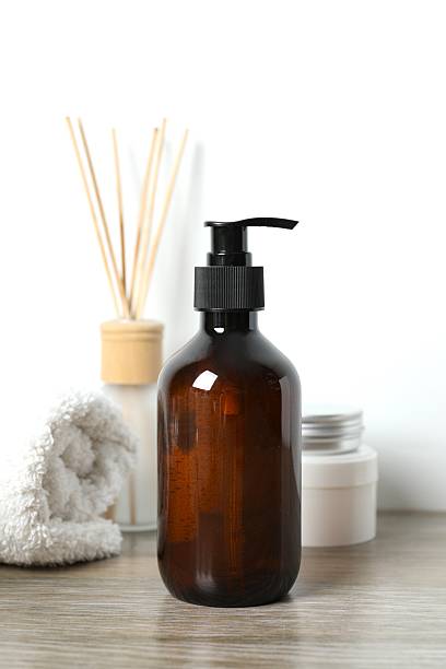 istock Personal hygiene products on the table 2252403184