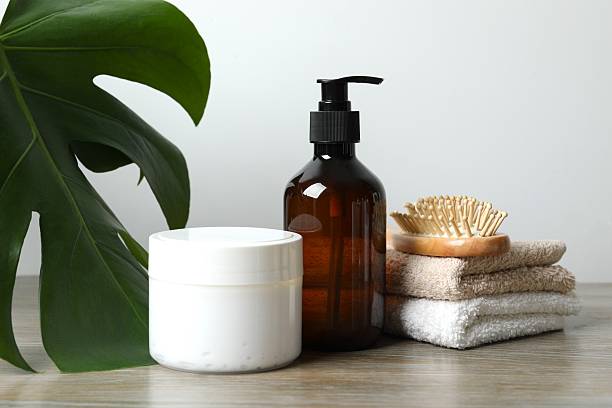 istock Personal hygiene products on the table 2252403198