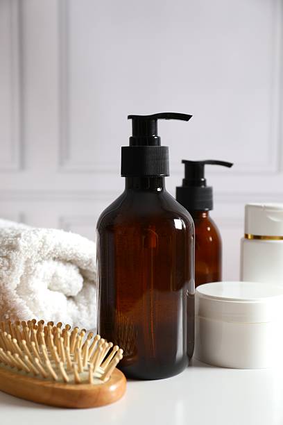 istock Personal hygiene products on the table 2252403349