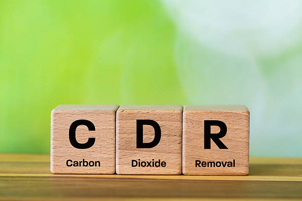 istock CDR Symbol on wooden blocks. Capturing and storing carbon dioxide. Environmental concept. Co2 storage and removal technologies. Close up. Copy space. Blurred background of natural greenery 2252417884