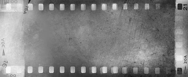 istock Film negatives grey background 2252418257