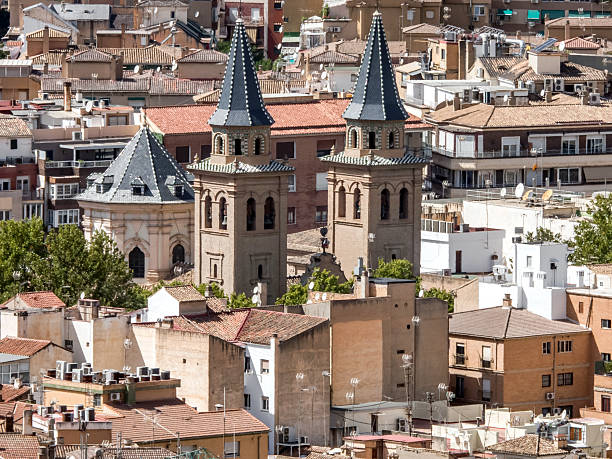 Gallery Alhambra Granada Andalusia Spain. Alhambra is the last Moorish Moslem Palace that was conquered by King Ferdinand and Queen Isabella in 1492.