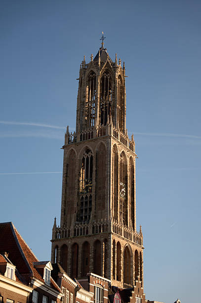 istock Dom tower standing tall against clear blue sky 2252444311