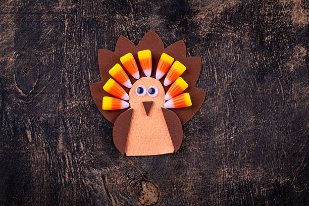 istock Thanksgiving day background with turkey 2252449911