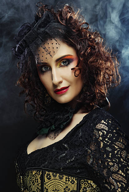 istock Elegance womna with bright make up. 2252454868