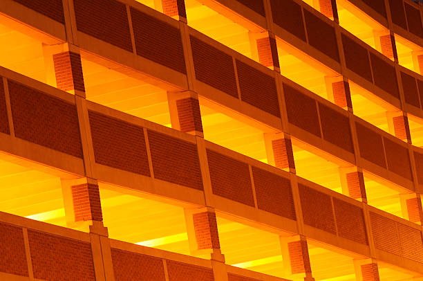 istock A parking garage exterior at night 2252476273