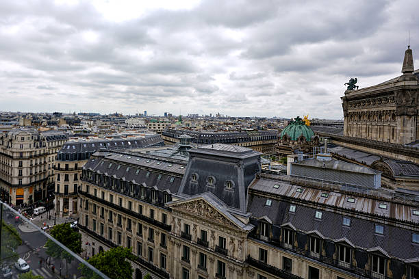istock Paris cityscape with historic architecture and rooftops 2252483534