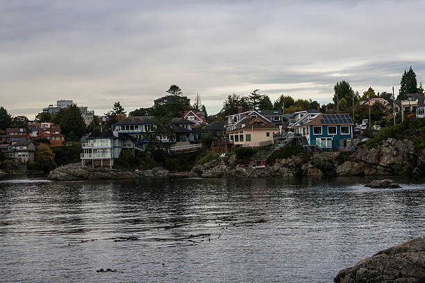 Esquimalt, British Columbia, Canada, October 11th, 2025: Saxe Point Beach