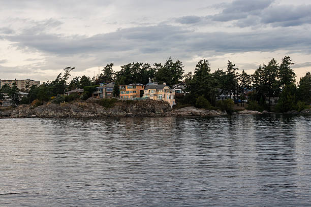 Esquimalt, British Columbia, Canada, October 11th, 2025: Saxe Point Beach