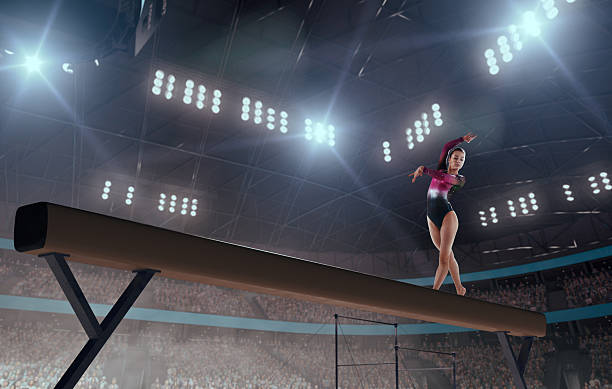 istock Woman sport gymnastics. 2252489403