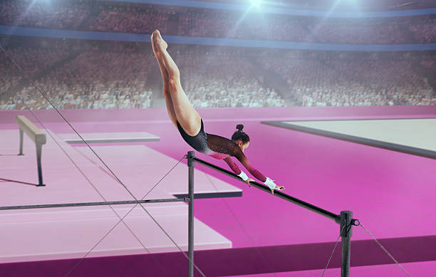 istock Woman sport gymnastics. 2252489429