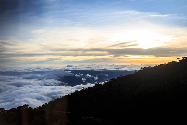 istock Sunset Above the Clouds on Mount Kinabalu, Borneo, Malaysia 2252490898