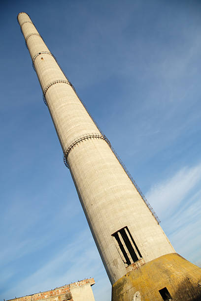 istock Abandoned industrial tower in Targu-Jiu 2252491359