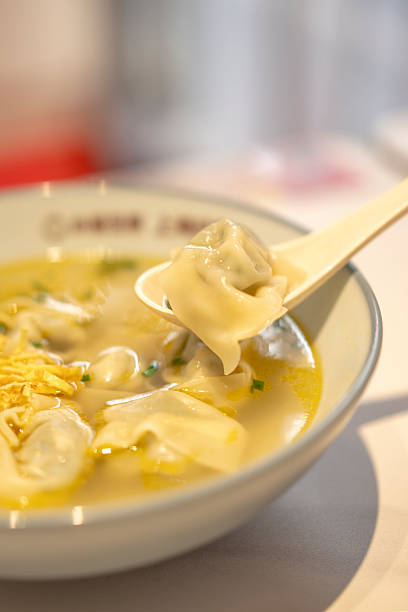 Shanghai dumpling soup