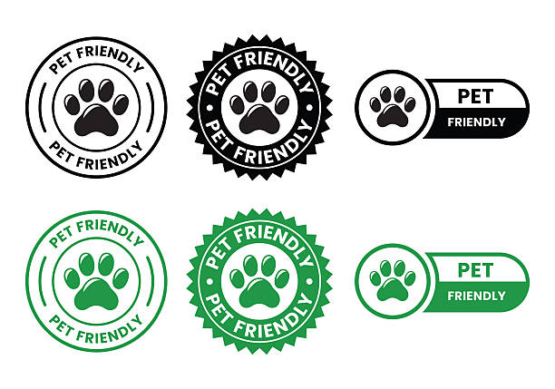 istock Pet Friendly Vector Logo Badge – Animal and Veterinary Business Label 2252501850