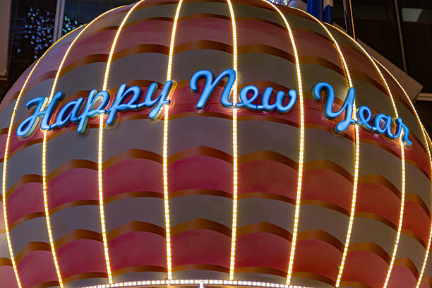 Las Vegas, Nevada, USA - April 8, 2023: Colorful sights along the Las Vegas strip, a popular travel destination for many.