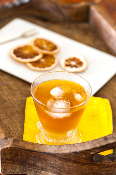 istock Refreshing Homemade Iced Tea with Lemon and Ice 2252515400
