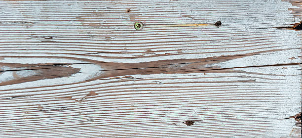Old weathered abstract white-colored wood background