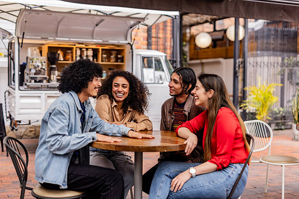 istock Friends enjoying coffee and conversation together 2252534254