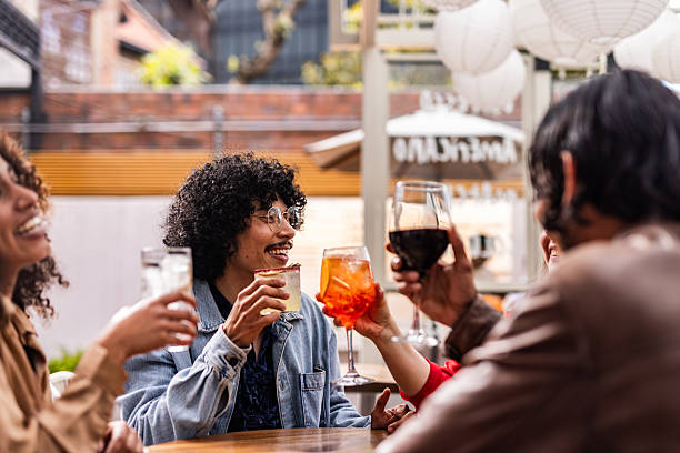istock Friends drinking colorful cocktails 2252534447