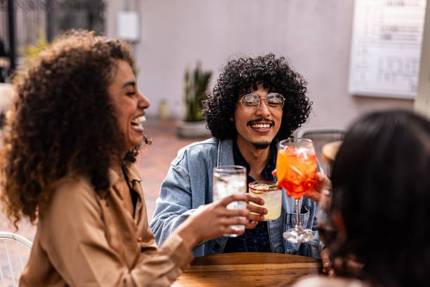 istock Friends drinking colorful cocktails 2252535242
