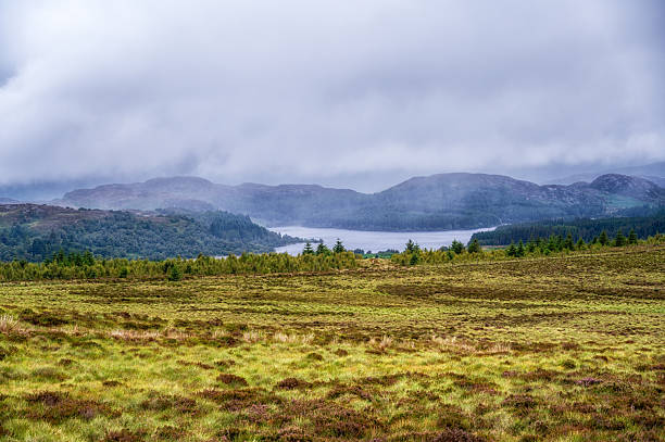 View from Carn Suidhe Viewpoint, near Fort Augustus, Scotland, UK