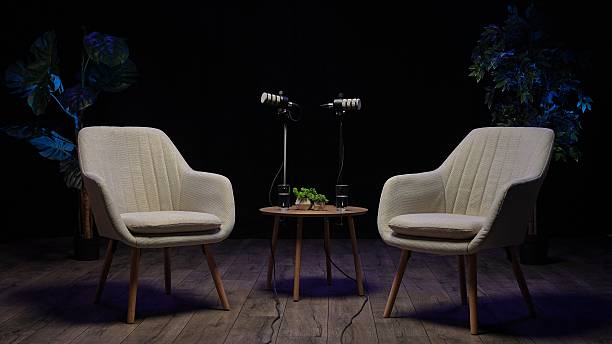 istock Exploring Ideas in a Cozy Podcast Studio With Expert Discussions and Captivating Storytelling 2252563630