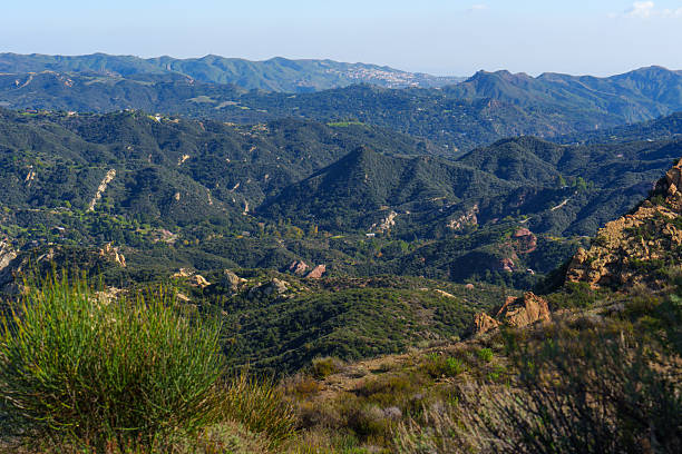 istock Panoramic View Over Red Rock Canyon Park In Santa Monica Mountains 2252570349