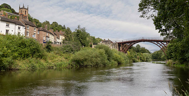istock The famous iron bridge, built across the river Severn 2252602118