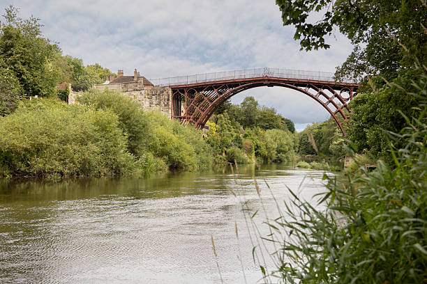 istock The famous iron bridge, built across the river Severn 2252602126