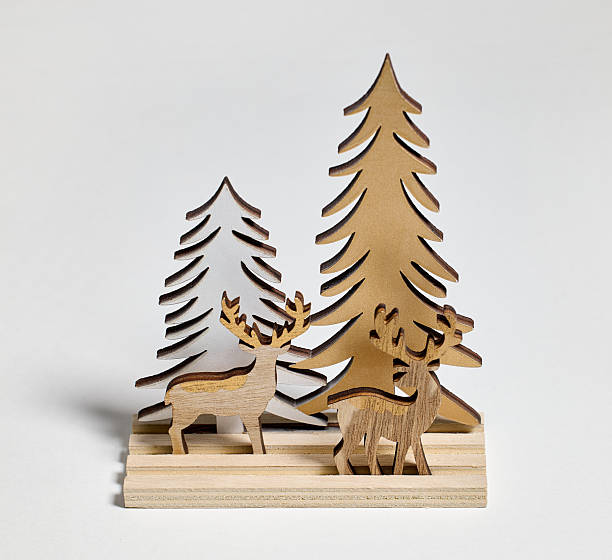 istock wooden Christmas decoration 2252604673