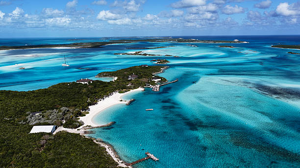 istock Exuma Skyline In Exuma Islands In Black Point Bahamas. 2252606317