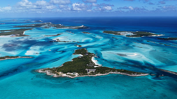 istock Exuma Skyline In Exuma Islands In Black Point Bahamas. 2252606344