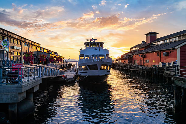 istock Seattle Washington Waterfront Sunset USA 2252614703