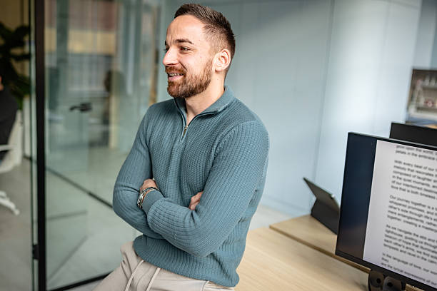 istock Discussion among colleagues in modern office during working hours with focus on teamwork and engagement among professionals 2252622170