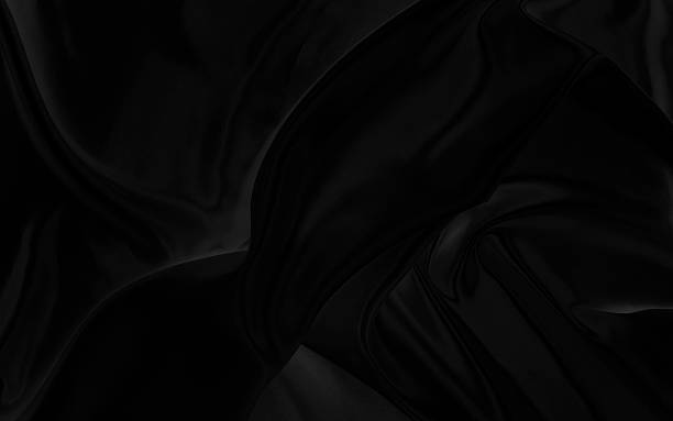 istock Black gray satin dark fabric texture luxurious shiny that is abstract silk cloth background with patterns soft waves blur beautiful. 2252626238