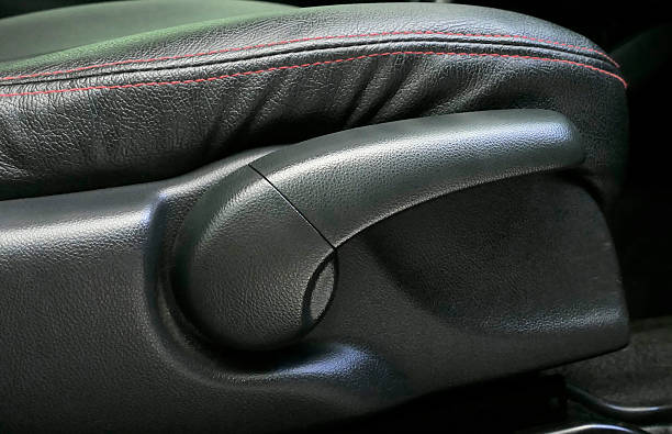 istock Car seat height adjustment lever 2252627311