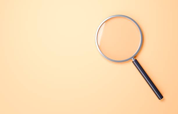 istock Simple 3D image of a magnifying glass 2252636806