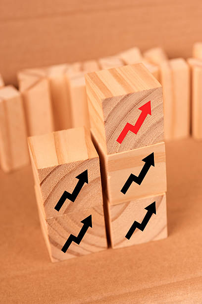 istock A stacked arrow cubes concept showing progressive elevation to symbolize structured growth, coordinated advancement and performance improvement. 2252638953