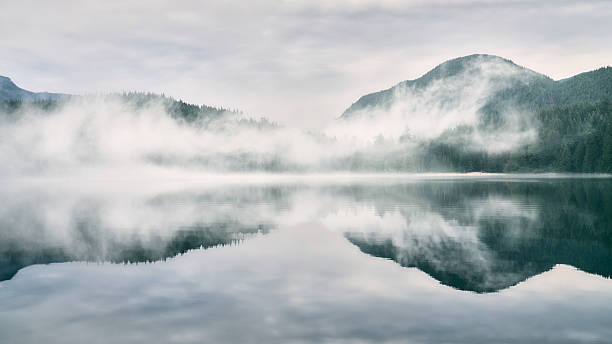 istock Sasamat Lake in Mist 2252643173