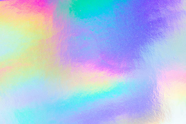 istock Holographic rainbow foil iridescent texture abstract hologram background 2252643408