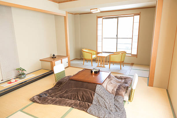Japanese-style room in a Japanese hotel