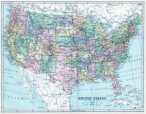 istock Map of the United States 2252674635