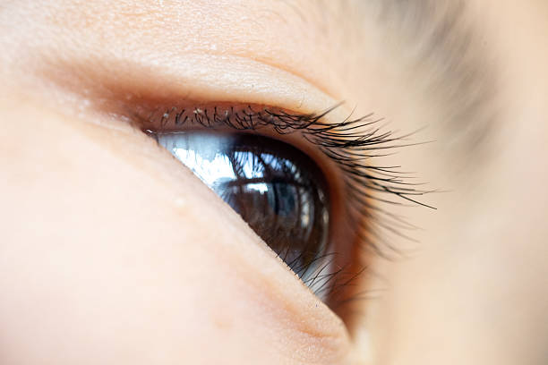 istock Close-up of boy's eye 2252675643