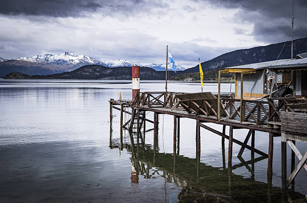 USHUAIA Argentina, the southernmost city on the planet, a trip to the Eclaireurs lighthouse with all the marine wildlife, sea lions, penguins, cormorants and more, all surrounded by mountains and forest...
