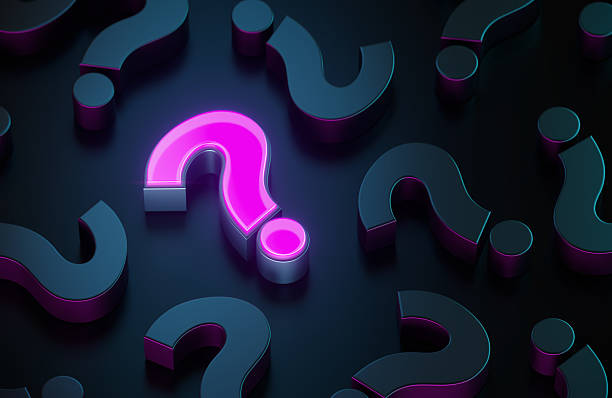 istock A Pink Glowing Question Mark Surrounded By Many Question Marks On Dark Blue Black Background 2252678220