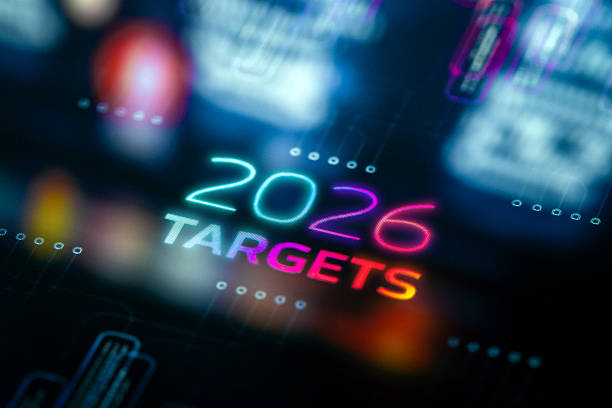 istock 2026 Goals and Targets: Digital Planning Board With Bright Strategy Elements And Forward Thinking Concepts 2252678267
