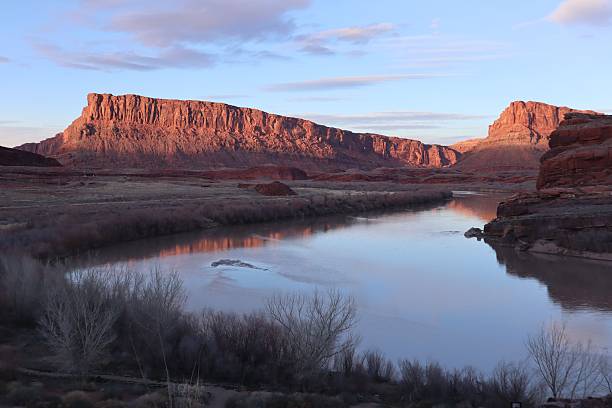 istock Colorado River Canyon Reflection at Sunset 2252678793
