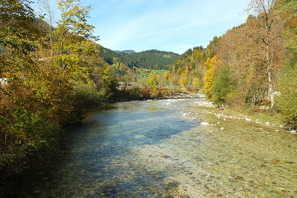 istock Peaceful Alpine Scenery with Forest and River 2252679805