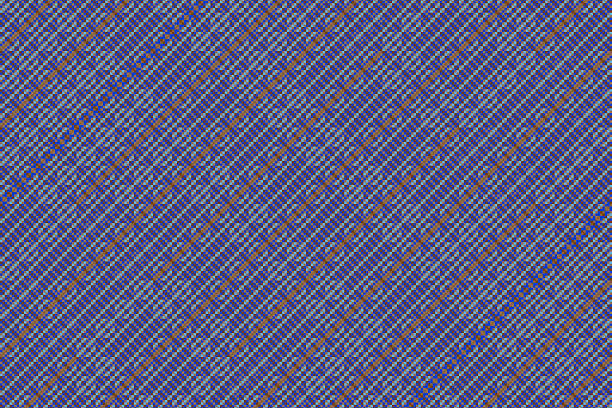 Cotton blue color fabric hand weave texture, background.